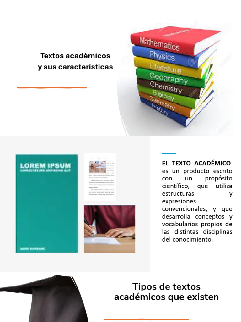 Características de los textos académicos | PDF | Science