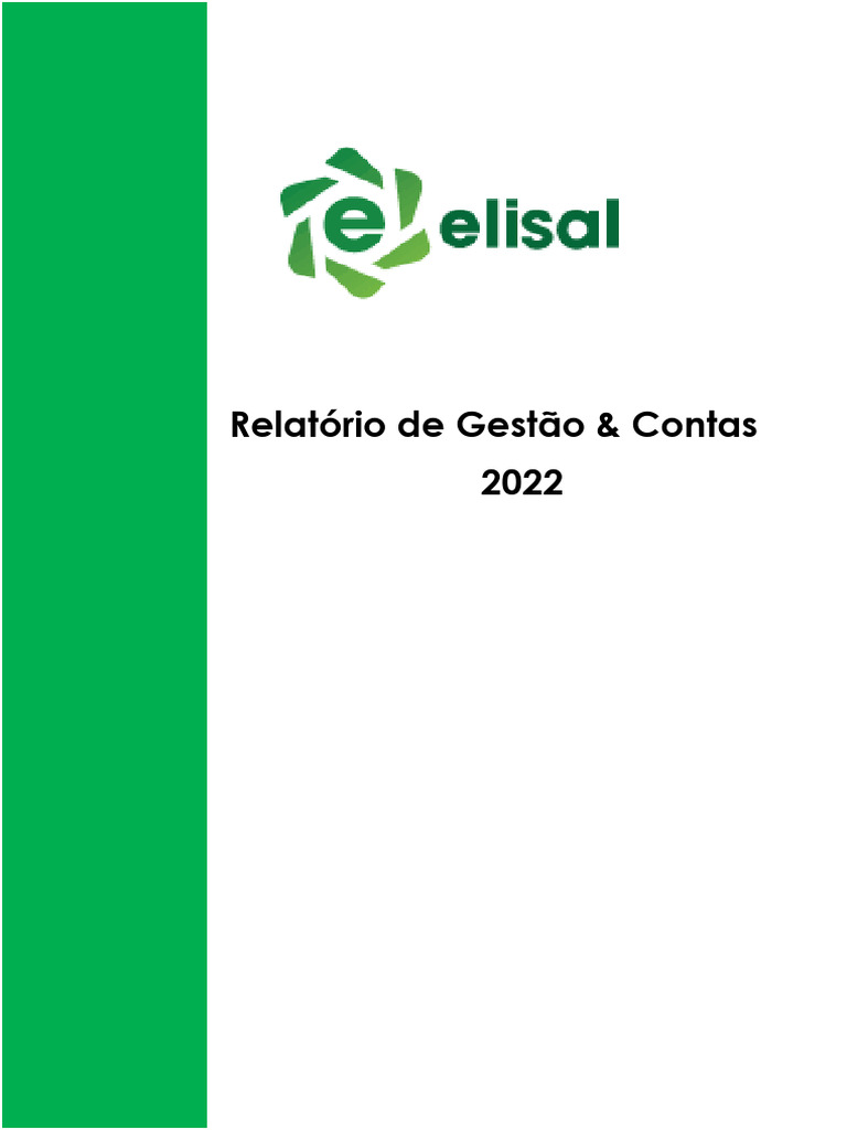 Relatório de Gestão ELISAL 2022 | PDF | Angola | Governança corporativa