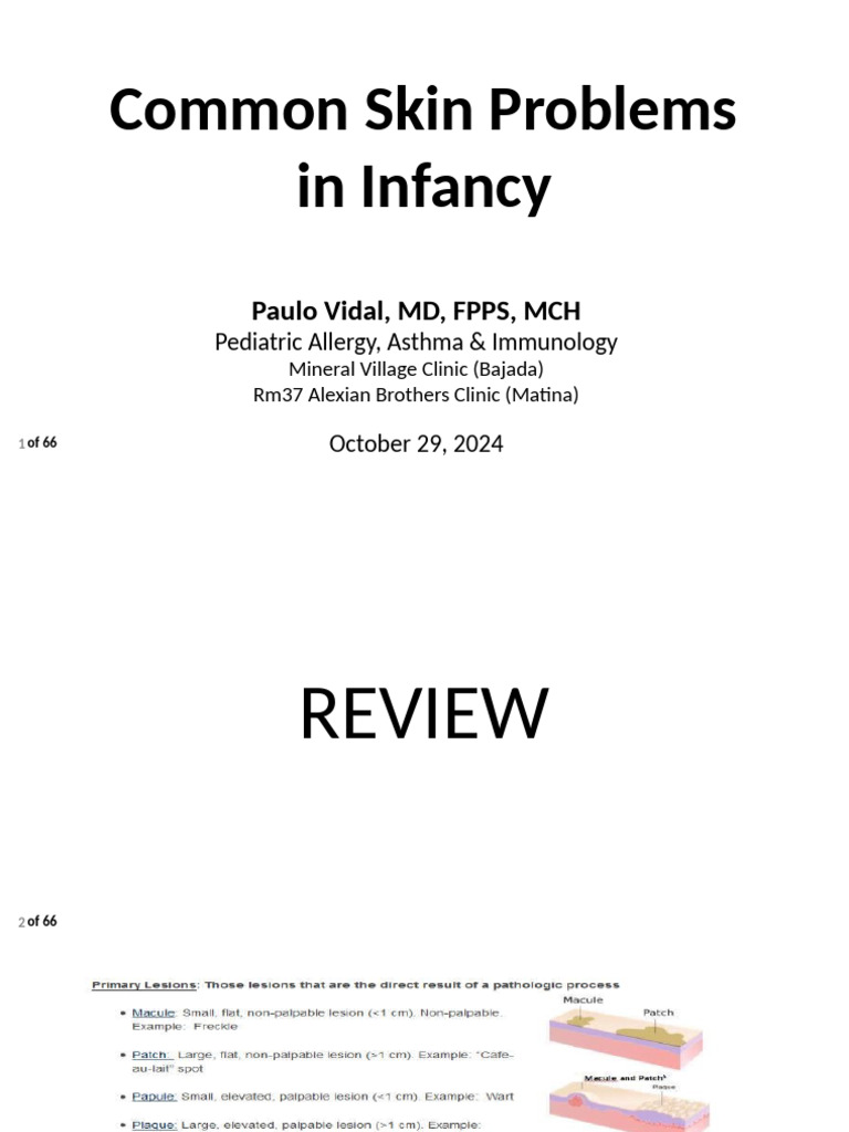 2024oct29 Common Skin Prob VIDAL | PDF | Medical Specialties | Diseases ...