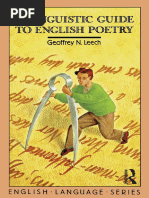Geoffrey Leech Semantics The Study of Meaning PDF | PDF