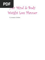 Her Mind & Body Weight Loss Planner 