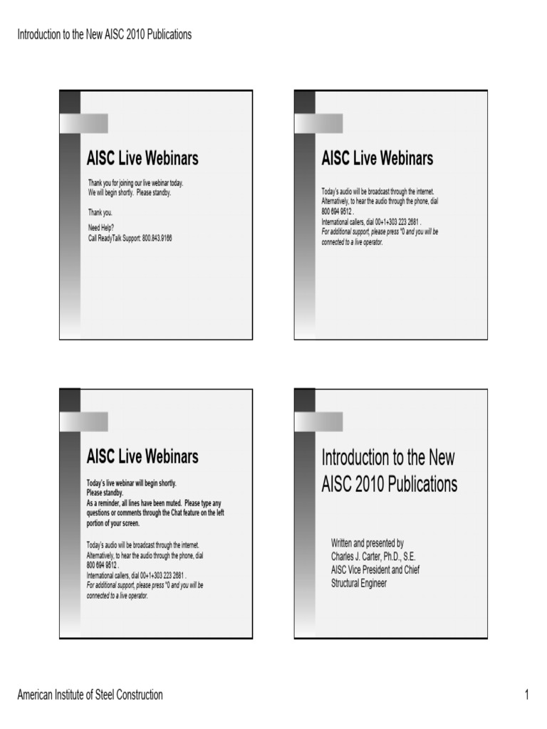 Aisc 2010 | PDF | Buckling | Bending