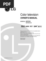 Lg 32fz4d-Ua Tv Manual