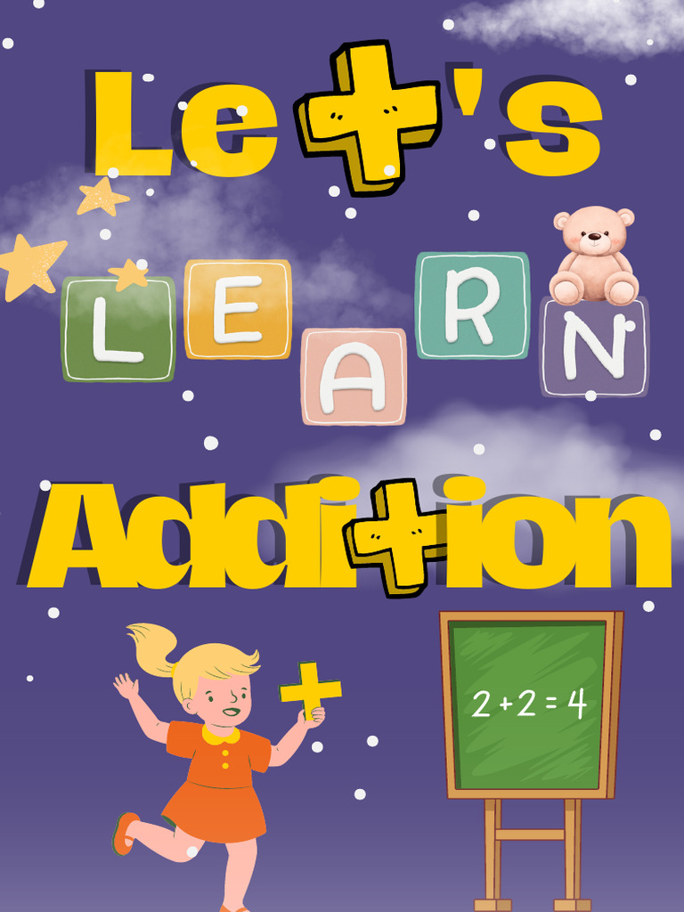 Kids Learning Math (Addition) | PDF