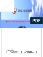 Postgraduate Diploma in Business Management: December 2010