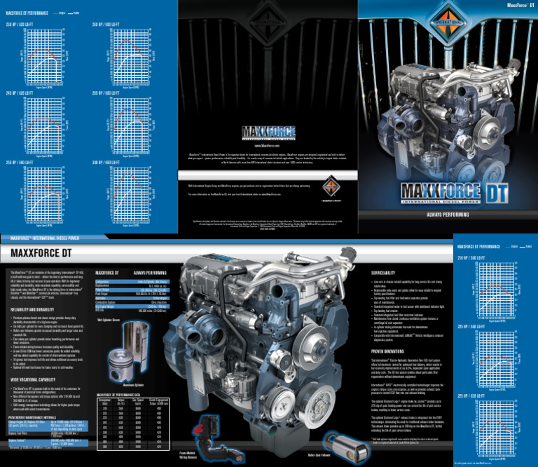 Maxx Force DT | PDF | Horsepower | Engines