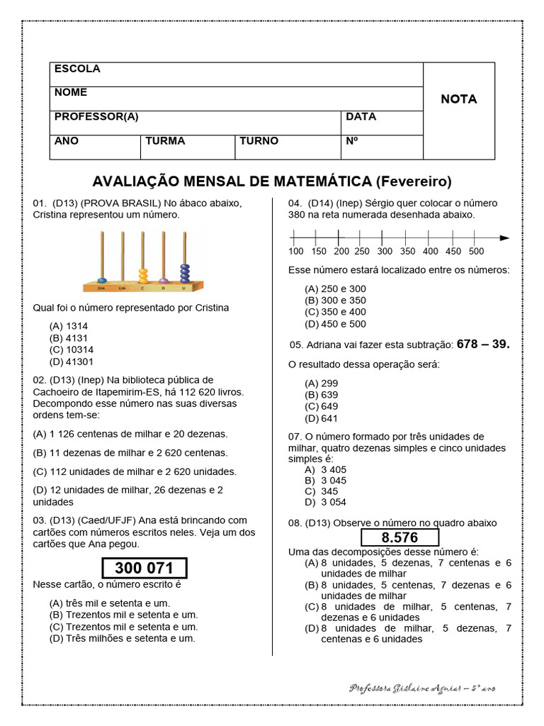 avalia-o-mensal-de-matem-tica-5-ano-pdf-matem-tica