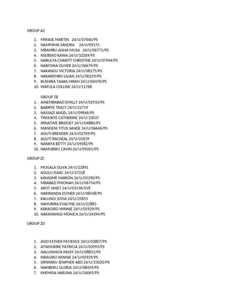 EDT Groups | PDF