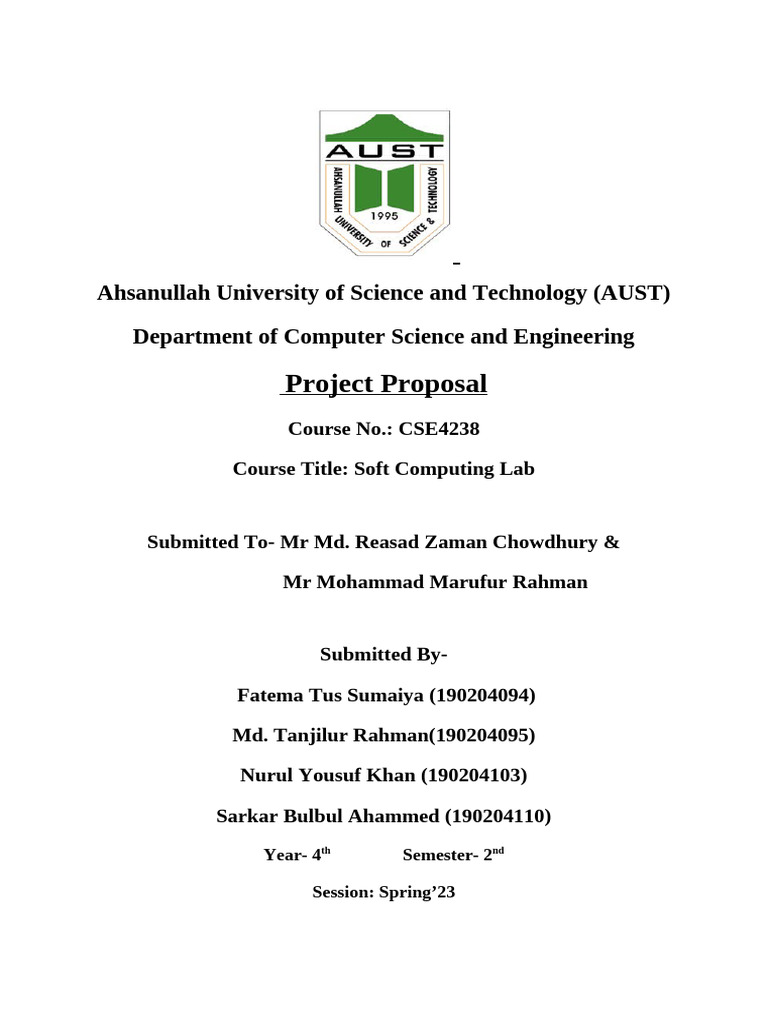 Project Proposal Soft Com | PDF | Computers