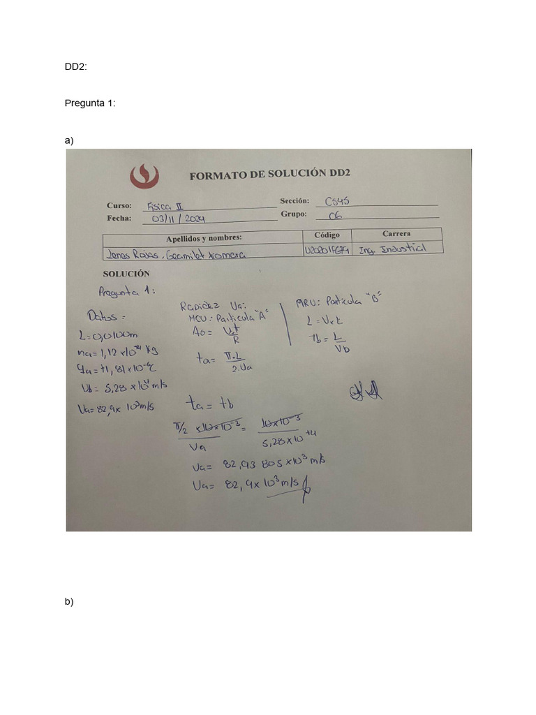 CS46 - MA462 - DD2 - Grupo 06 | PDF
