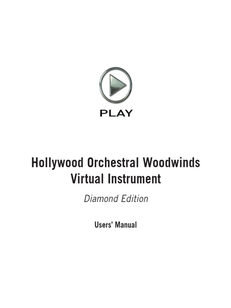 Hollywood Orchestral Woodwinds Diamond Manual | PDF | Musical ...