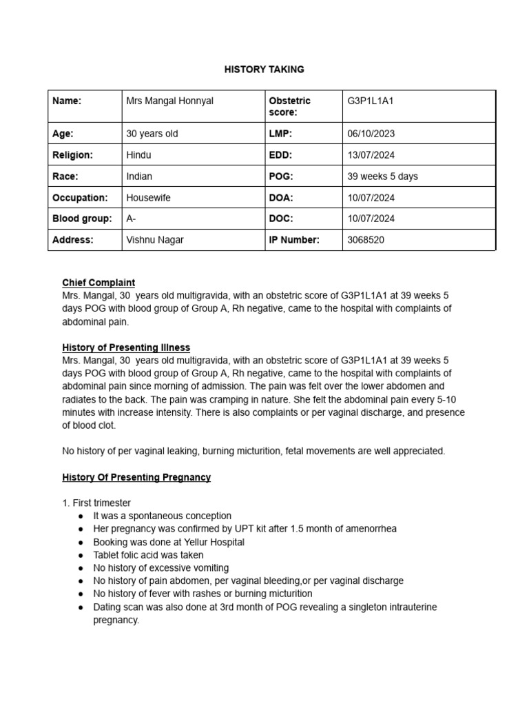 CS 6 RH Negative PDF Pregnancy Hypertension