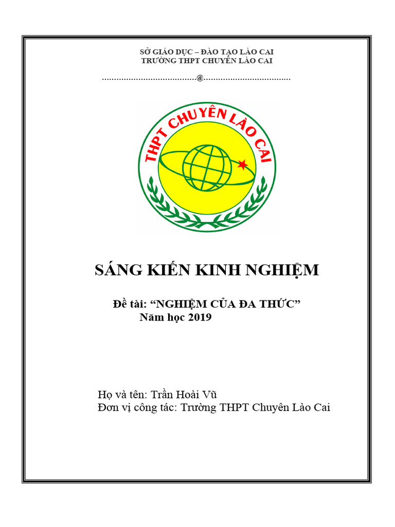 Skkn 2019 2020 nghiem cua da thuc pdf