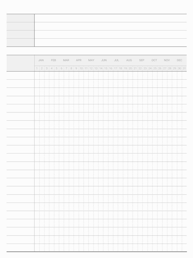 10 Habit Tracker | PDF