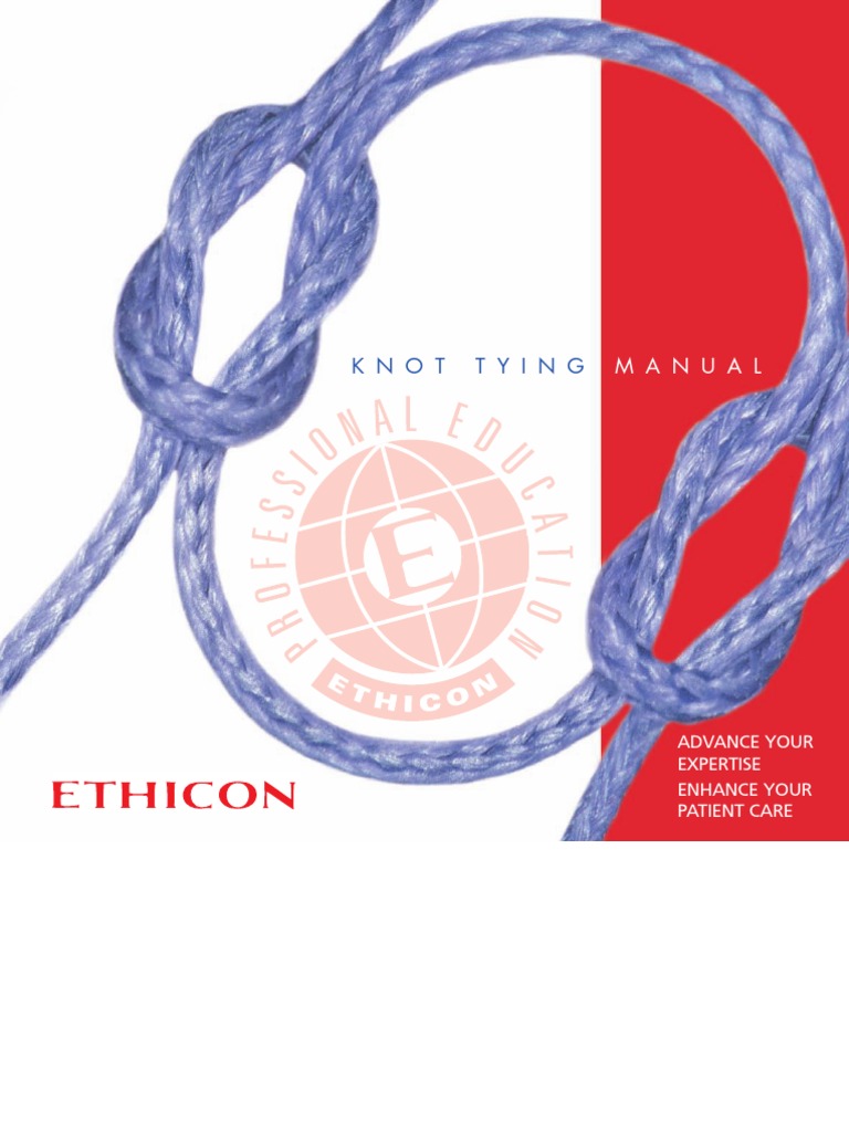 Knot Tying Manual Surgical Suture Knot