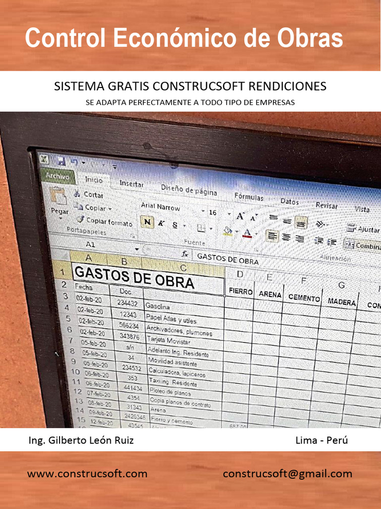 Control Económico de Obras con ConstrucSoft | PDF | Presupuesto ...