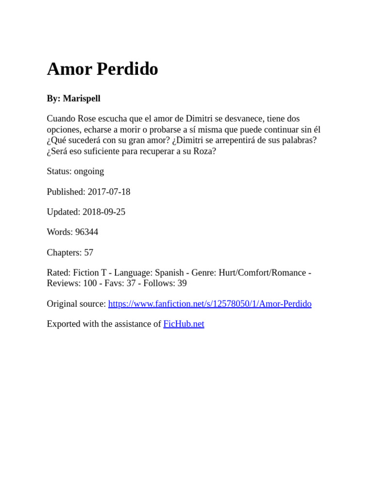 Amor y Desamor: La Lucha de Rose | PDF | Amor | Verdad