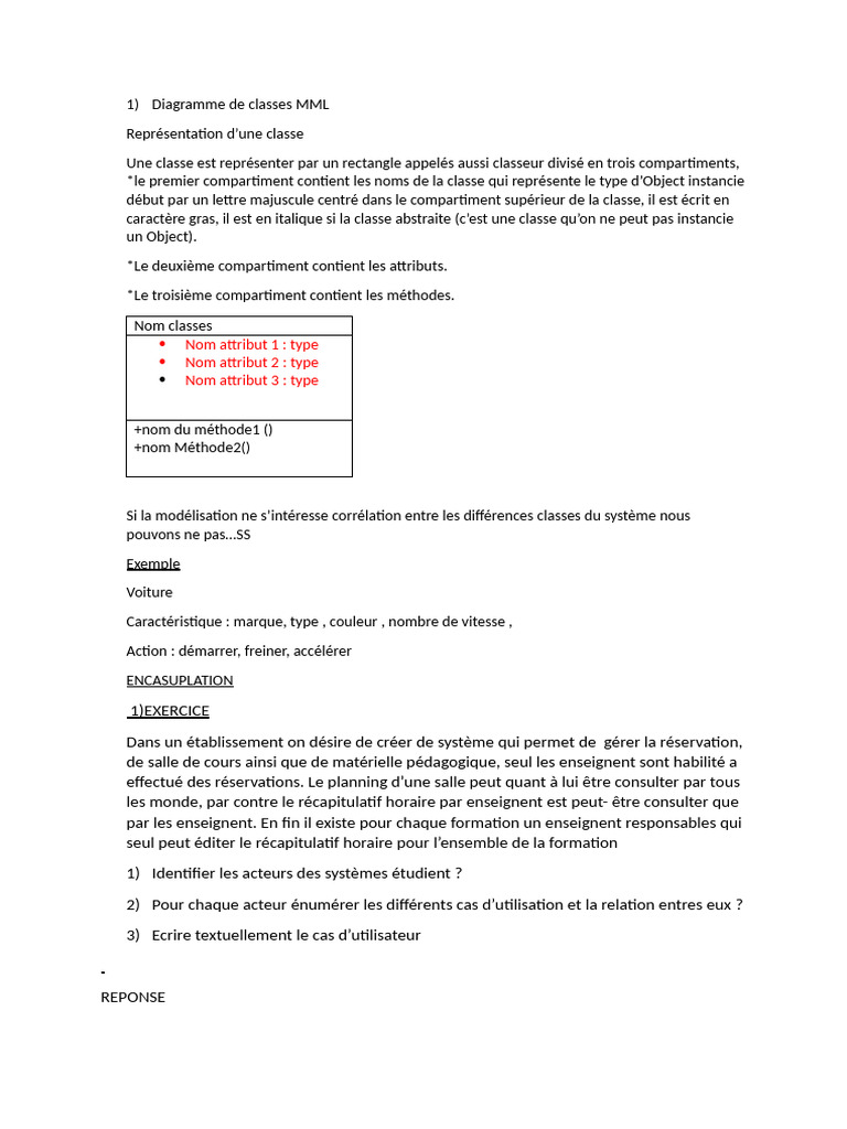 Diagramme de classes en Java | PDF | Java (Langage de programmation ...