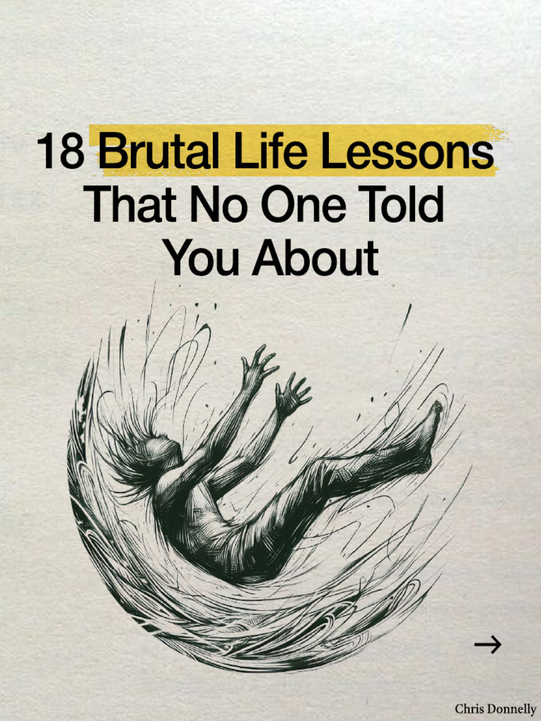 18 Brutal Life Lessons Uncovered | PDF | Social Psychology | Psychology