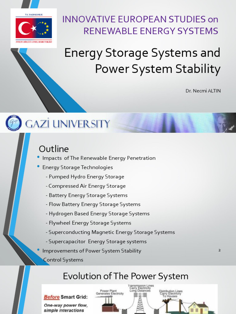 Energy Storage Solutions for Power Stability | PDF | Energy Storage ...