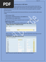 How To Modify, Create and Delete Table Entries From SE16 | PDF ...