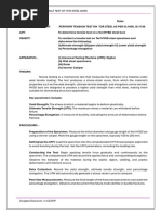 Compression Test Procedure and Analysis | PDF | Strength Of Materials ...