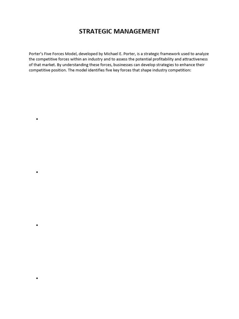 Strategic Management Frameworks Explained | PDF | Strategic Management ...