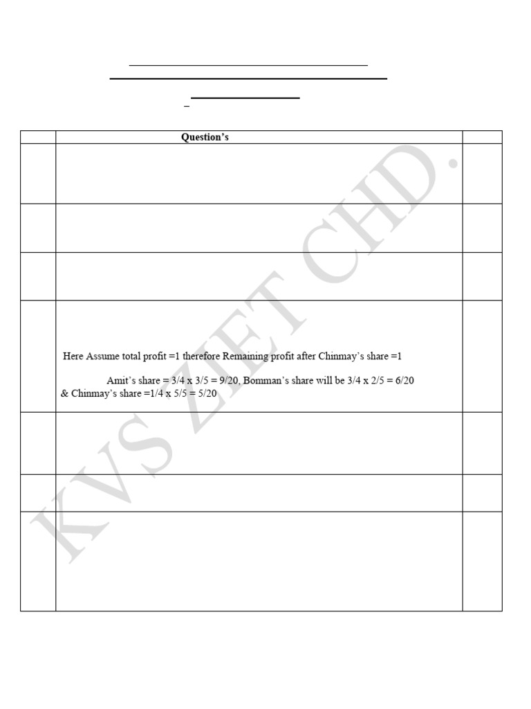 XII, Accounts, Sure Shot, IsC | PDF | Goodwill (Accounting) | Debits ...