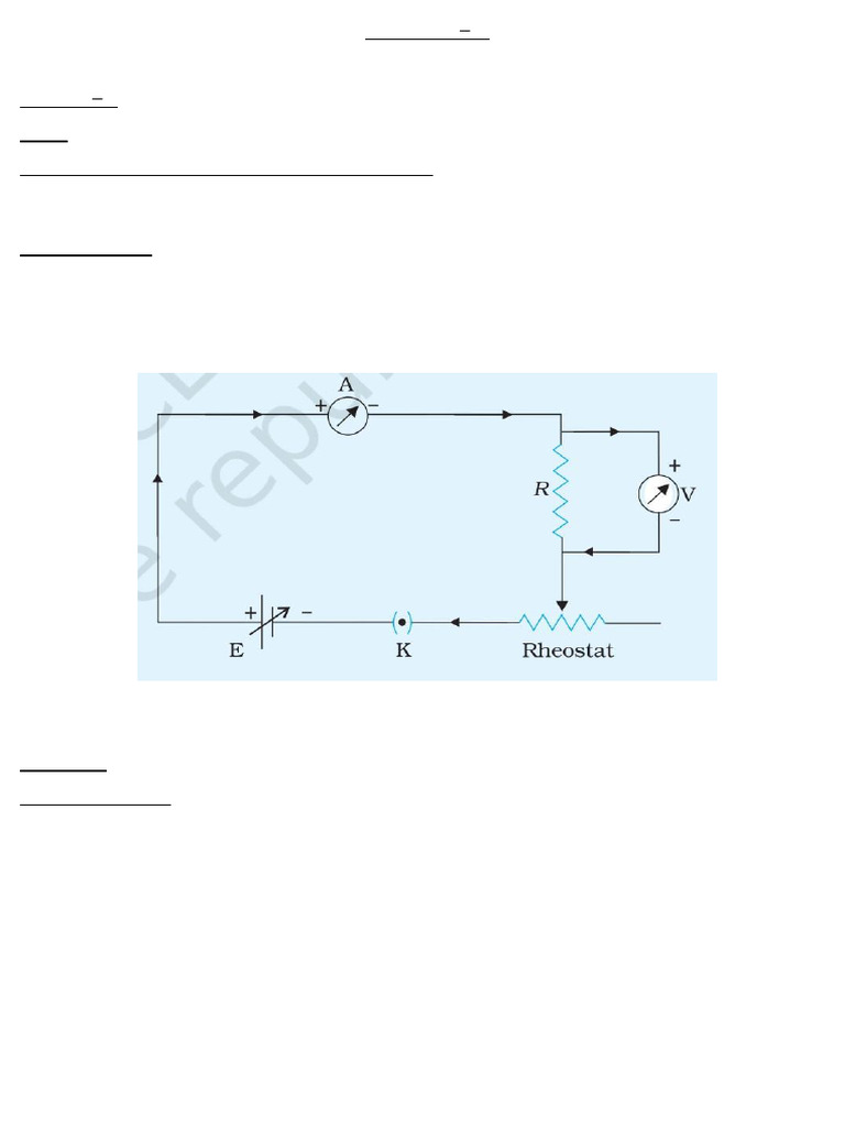 Activities Section A | PDF | Series And Parallel Circuits | Electrical ...