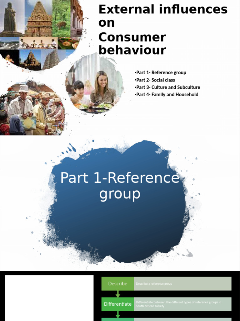 External Influences on Consumer Behavior | PDF | Consumer Behaviour ...
