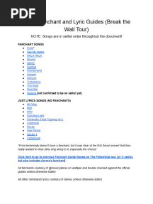 Ateez Fanchant Guide (Break The Wall Tour)