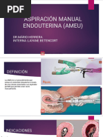 Legrado Uterino Instrumentado y Aspiracion Mecanica Endouterina | PDF ...