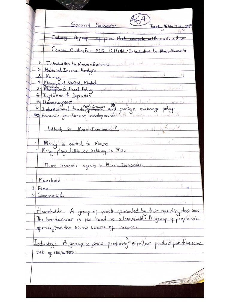 Ecn Note From Abdul-Malik (2019) | PDF