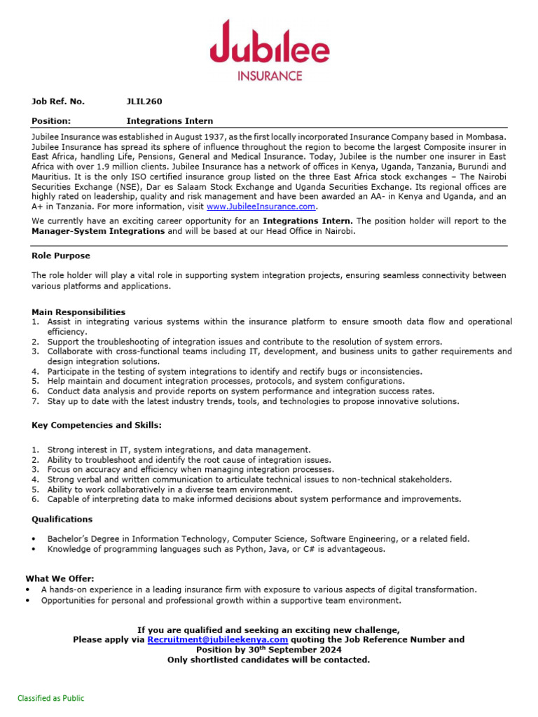 Jlil260 Integrations Intern | PDF | System | Computing
