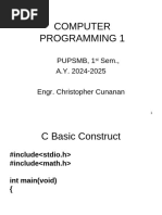 C Programming Cheat Sheet | PDF