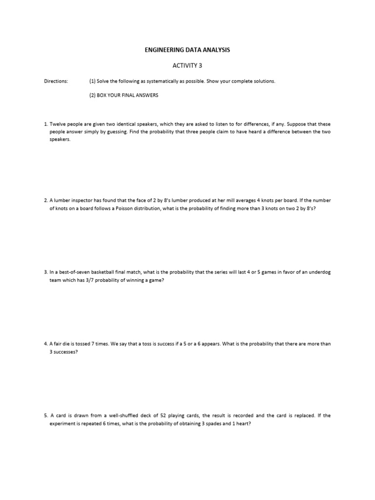 Activity 3 | PDF | Games & Activities | Teaching Methods & Materials