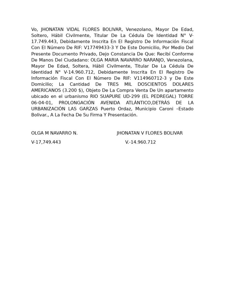 Recibo de Pago | PDF