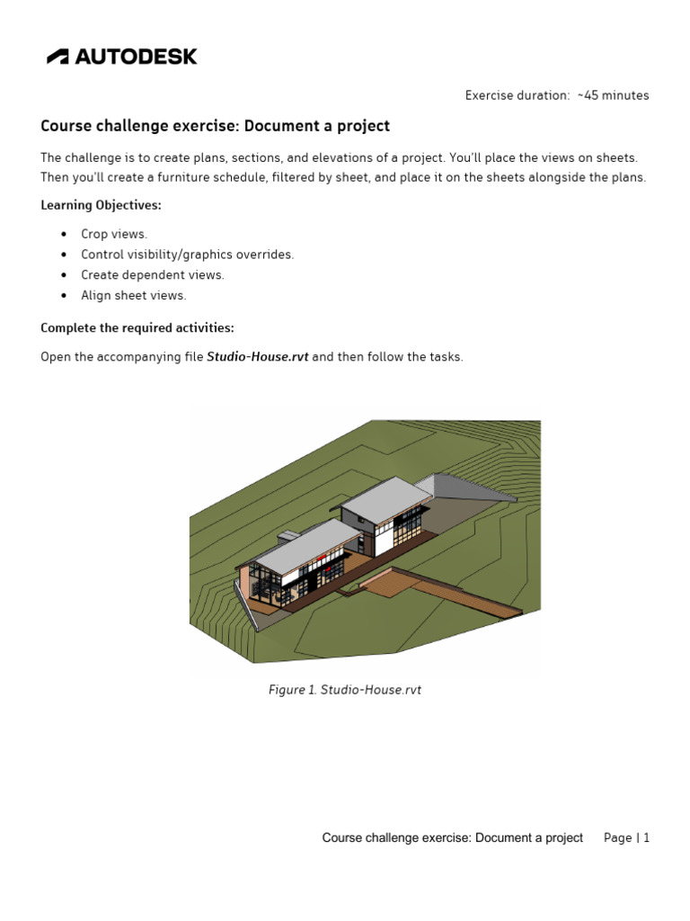 Project Documentation Exercise Guide | PDF | Page Layout | Shadow