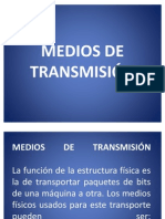 Redes de As - Medios de Transmision