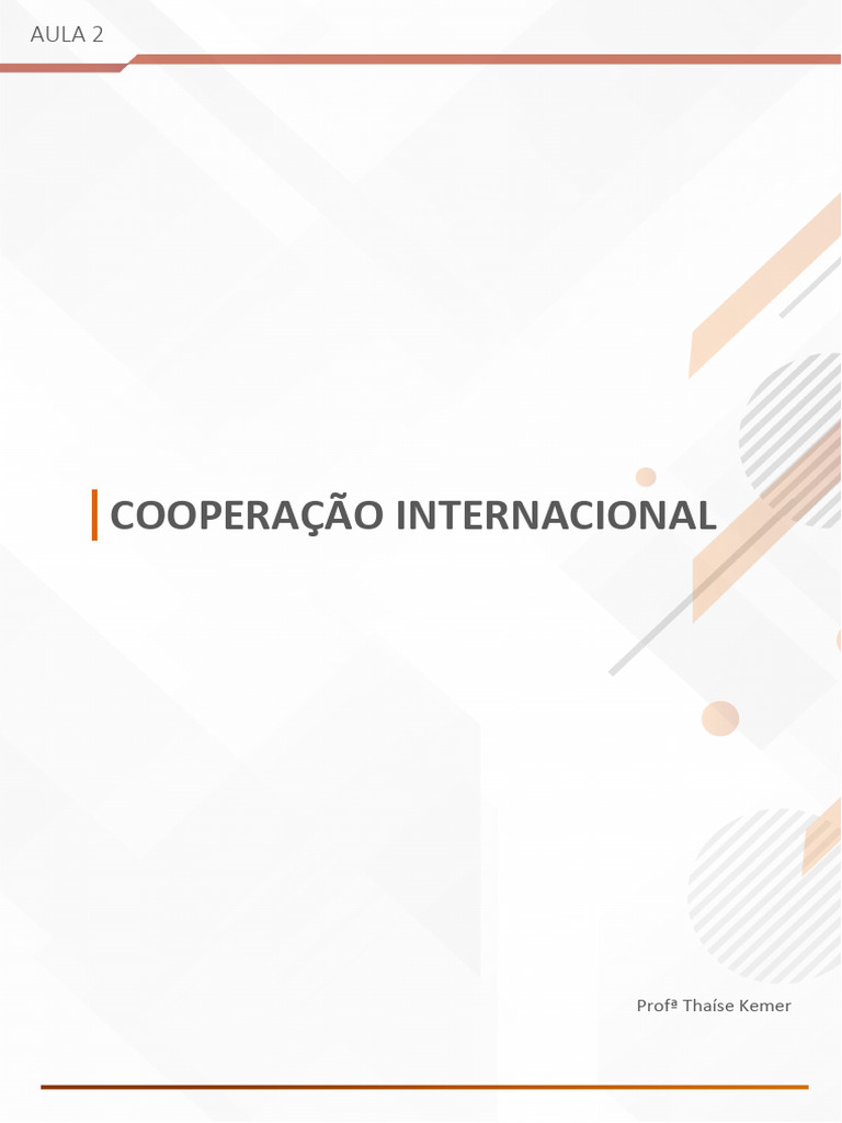 Cooperação Internacional para Desenvolvimento | PDF | Brasil | Nações ...