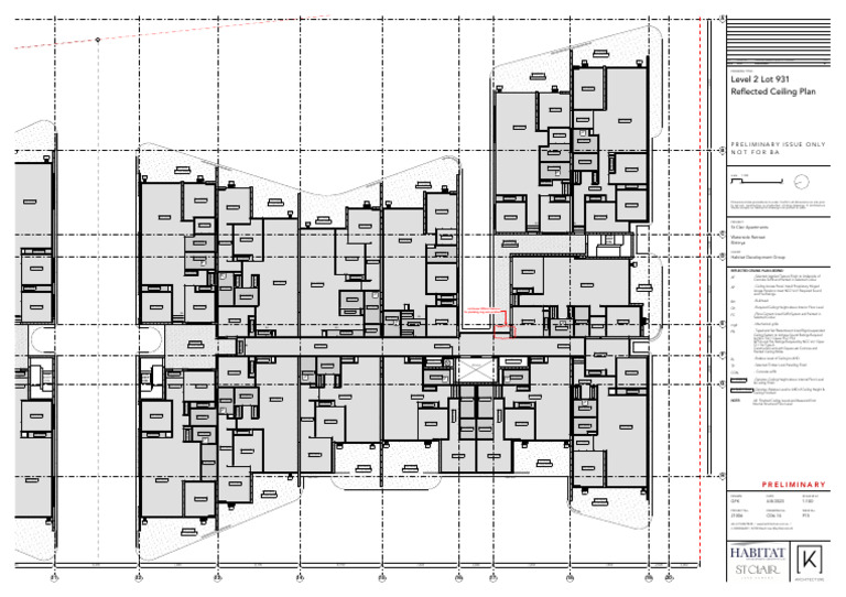 CD6.14 LEVEL 2 LOT 931 REFLECTED CEILING PLAN Rev.P15 | PDF | Buildings ...
