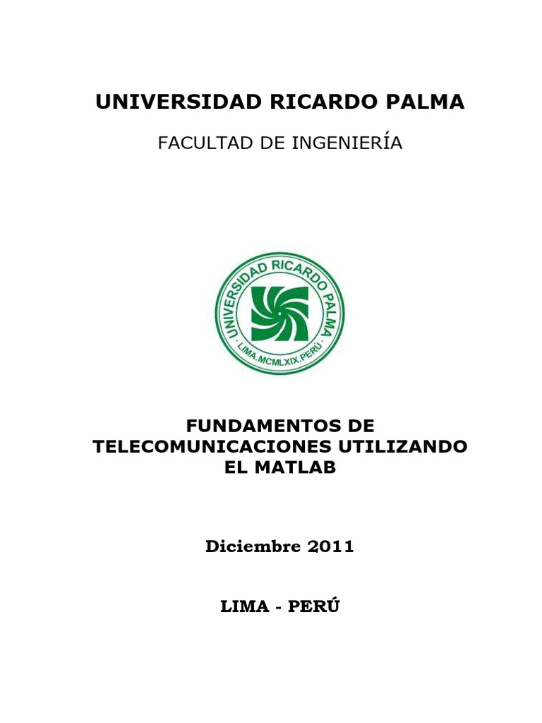 Fundamentos de Telecomunicaciones Utiliz | PDF | Muestreo ...