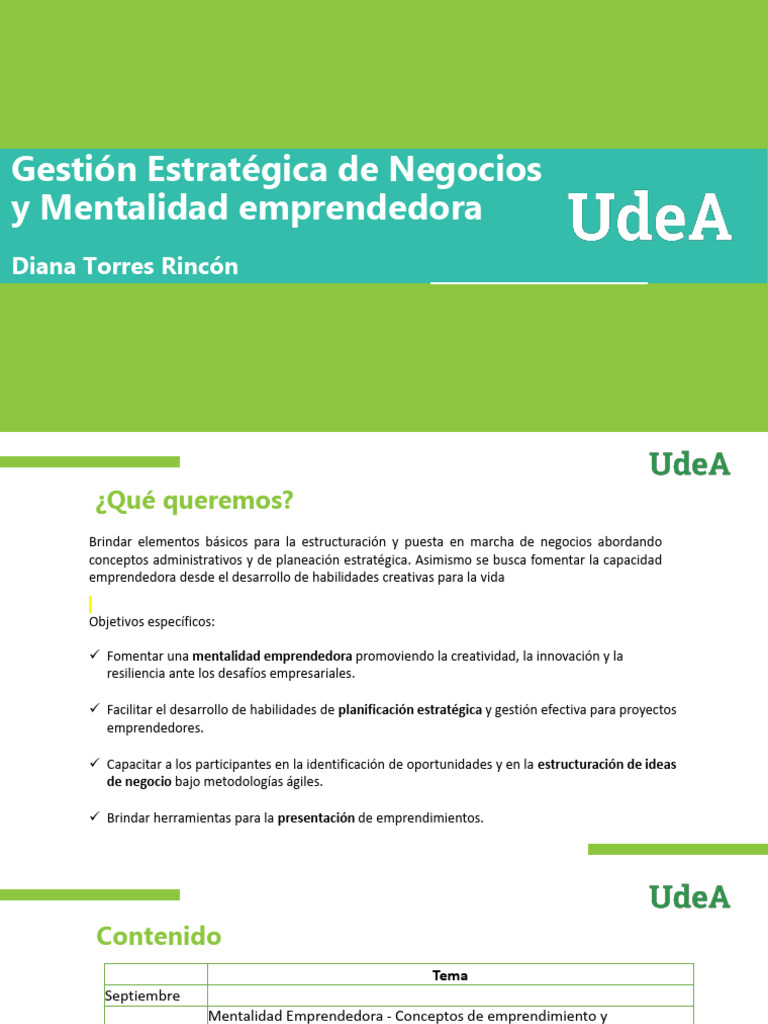 Estrategias para Emprendedores Exitosos | PDF | Iniciativa empresarial ...