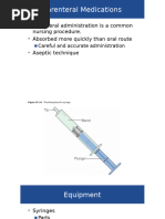 Parts of Syringe | PDF | Syringe | Injection (Medicine)