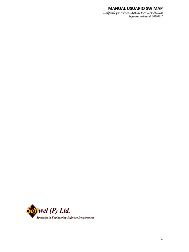 Manual de Usuario-Sw Maps | PDF | Archivo de computadora | Software