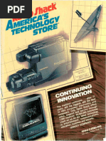 Radio Shack 1991 | PDF | Telephone | Mobile Phones