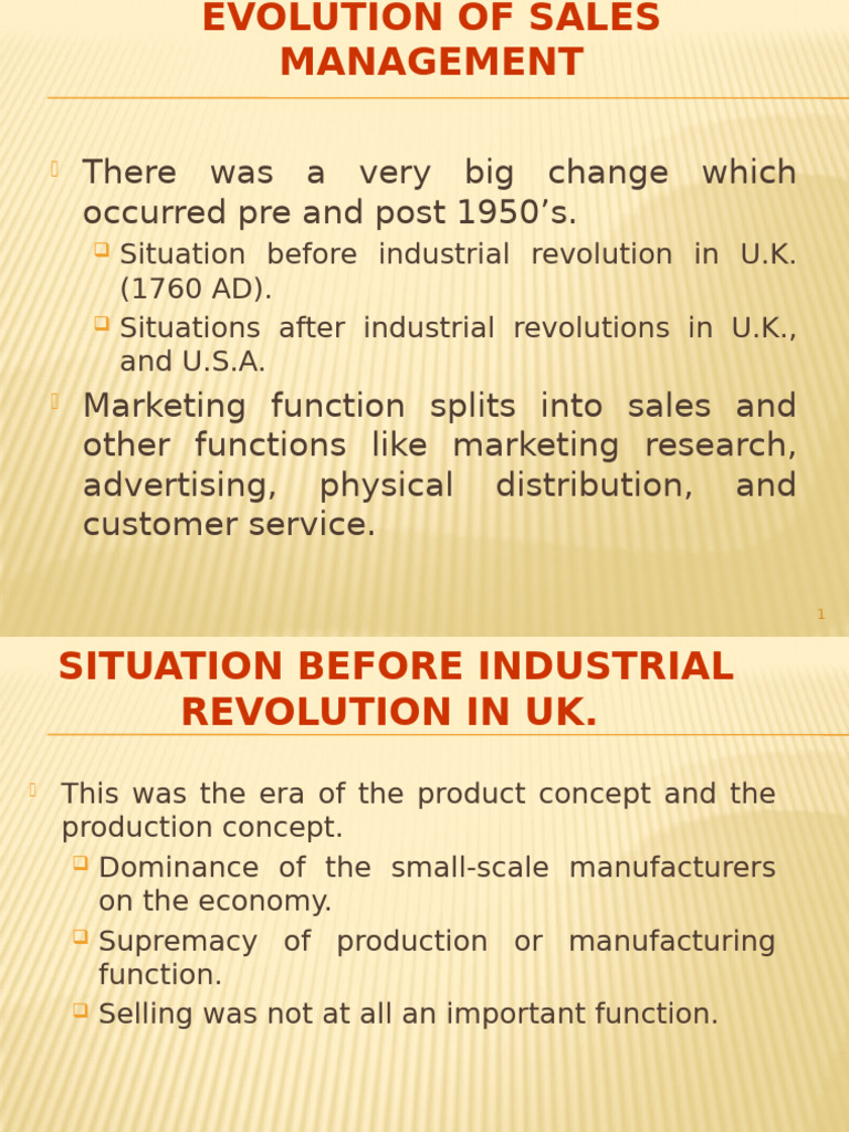 Unit 1 | PDF | Sales | Marketing