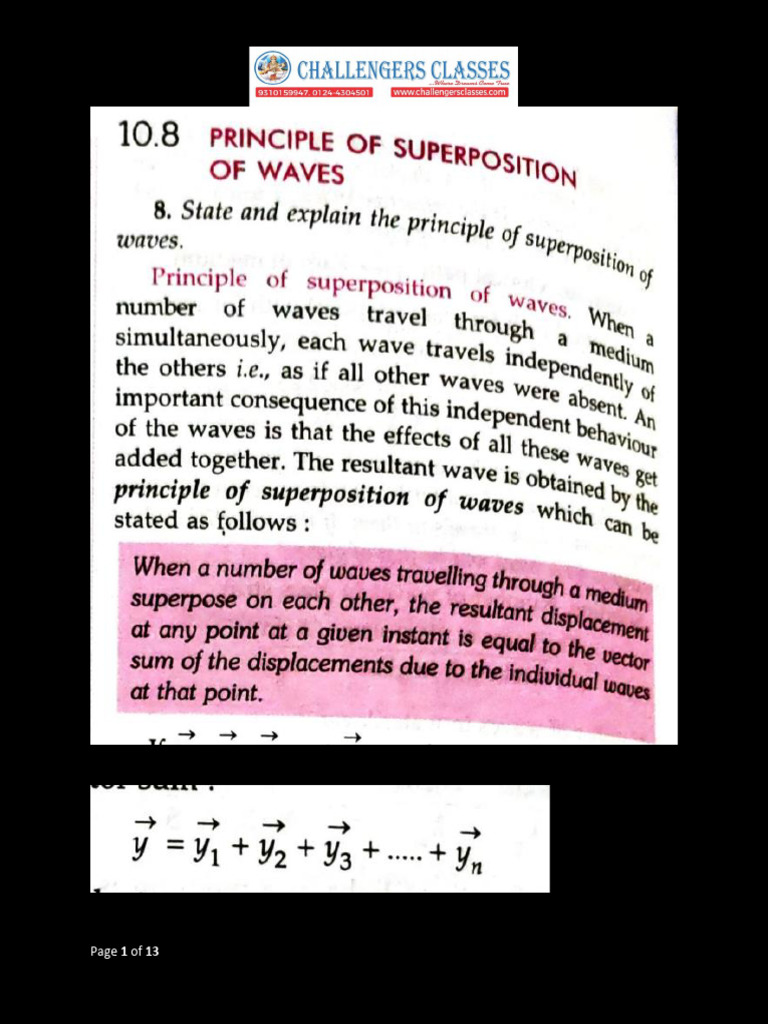 10-Wave Optics | PDF