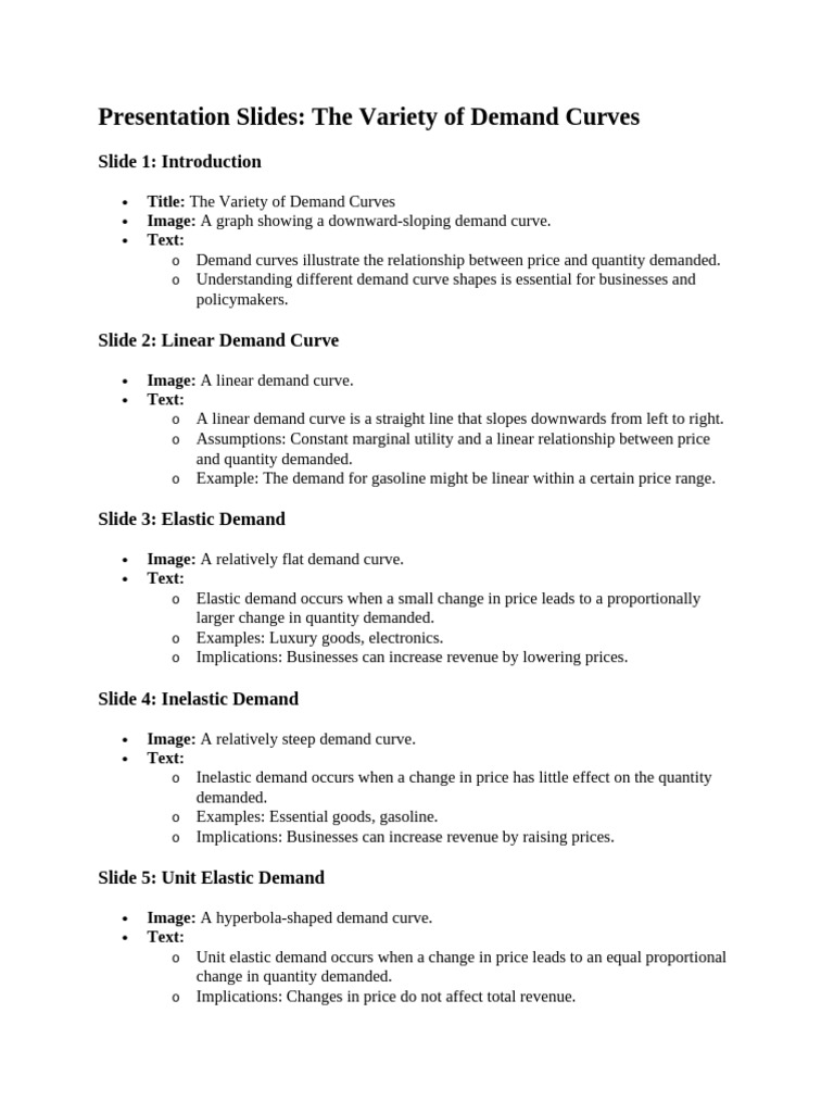 Presentation Slides Pdf Demand Demand Curve