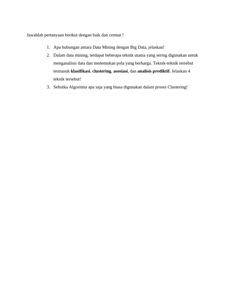 Tugas Data Mining | PDF